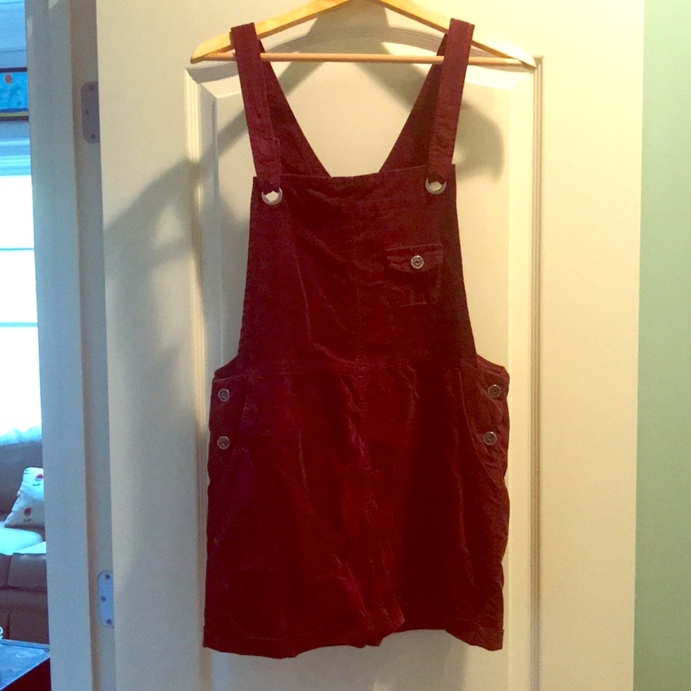 Corduroy overalls